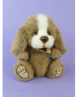 Plush Puppy Toy / Handmade Designer Toy